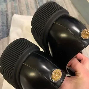 GUCCI MEN CORDOVAN LUX LEATHER SHOES BLACK 10 US (GUCCI 9.5) 625281 IT. Gucci | Shoes | Gucci Men Cordovan Lux Leather Shoes Black  main image 3